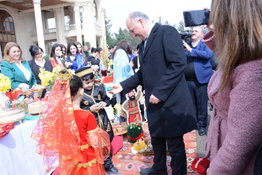 Ucar rayonunda Novruz bayramı qeyd edildi