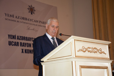 Yeni Azərbaycan Partiyası (YAP) Ucar rayon təşkilatının sentyabrın 12-də X konfransı keçirilib.