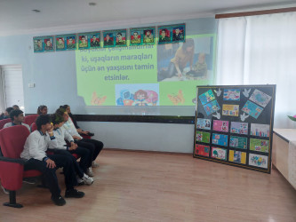Ucar şəhər 3 nömrəli tam orta ümumtəhsil məktəbində “Uşaq Hüquqları Aylığı” çərçivəsində tədbir keçirilmişdir
