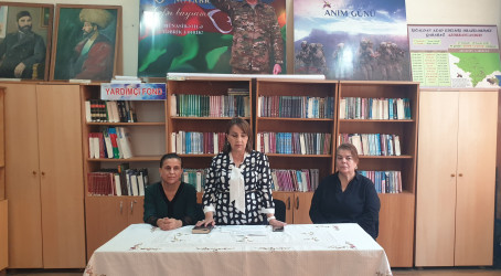 Ucar rayonunun Mərkəzləşdirilmiş Kitabxana Sistemində “Konstitusiya və Suverenlik İli” çərçivəsində tədbir keçirildi