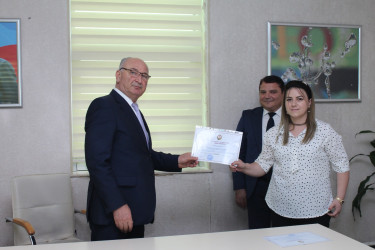 Ucar rayonunda 5 iyun - Su Təsərrüfatı və Meliorasiya İşçiləri günü münasibətilə tədbir keçirildi