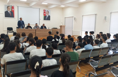 Ucar rayon Qazyan kənd 2 nömrəli tam orta ümumtəhsil məktəbində 26 iyun “Narkotik vasitələrin sui-istifadəsi və qanunsuz dövriyyəsi ilə Beynəlxalq Mübarizə Günü” çərçivəsində “Sağlam həyat naminə narkotikə və tütünə yox deyək” mövzusunda maarifləndirici tədbir keçirilmişdir