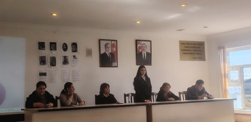 Ucar şəhər 4, 5, 6 nömrəli tam orta ümumtəhsil məktəblərində “Uşaq Hüquqları Aylığı” çərçivəsində tədbirlər keçirilmişdir