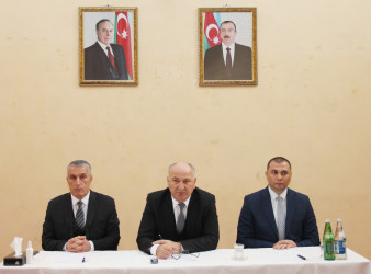 Ucar rayon İcra Hakimiyyəti Başçısı Mənsur Məmmədov 03 dekabr 2025-ci il tarixdə Pirkənd kəndində səyyar qəbul keçirmişdir