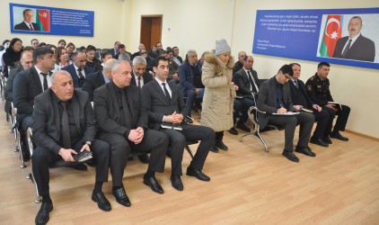 Ucar rayon İcra Hakimiyyəti Başçısı Mənsur Məmmədov 06 mart 2026-cı il tarixdə Qarabörk kəndində səyyar qəbul keçirib