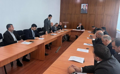 Ucar rayonunda məşğulluğa kömək göstərən Əlaqələndirmə Komitəsinin iclası keçirilib