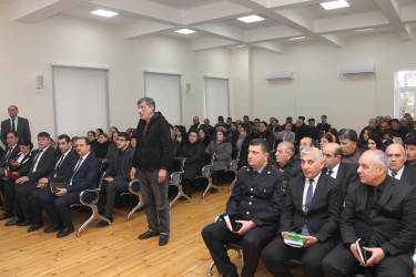 Ucar rayon İcra Hakimiyyəti Başçısı Mənsur Məmmədovun 21 yanvar 2026-cı il tarixdə Qazyan kəndində səyyar qəbulu keçirilib