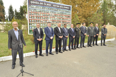 Ucar rayonunda 27 sentyabr Anım günü qeyd edilib