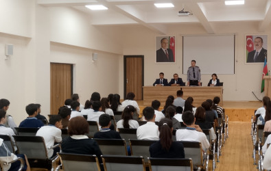 Ucar rayonu Qazyan kəndində “Narkotikə və narkomaniyaya yox deyək”, “Uşaqların təhsildən yayınmalarının qarşısının alınması”, “Ailələrdə zorakılıq və erkən nikahlar” və “Dini radikalizm” mövzularında maarifləndirici tədbir keçirilmişdir