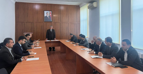 Ucar rayonunda məşğulluğa kömək göstərən Əlaqələndirmə Komitəsinin iclası keçirilib