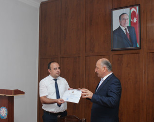 Ucar rayonunda dövlət qulluqçularının peşə bayramı günü qeyd edildi
