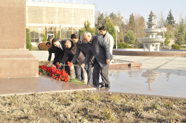 Ucar rayonunda Ümummilli Lider Heydər Əliyevin anım günü ilə əlaqədar tədbir keçirilib.