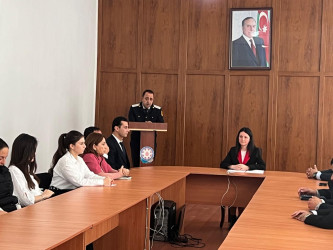 Ucar rayonunda “Gender əsaslı zorakılıqla mübarizə” mövzusunda tədbir keçirilmişdir