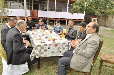 Ucar rayonunun Bağban kəndində Allahverdi Səfiyevin şəhid olmasının ildönümü ilə əlaqədar məzarı ziyarət olundu