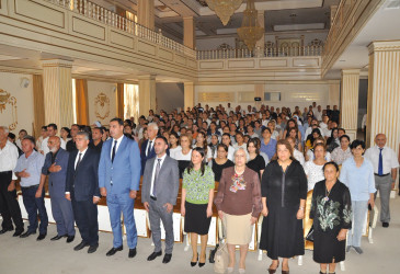 Ucar rayonunda 27 sentyabr – Anım günü ilə əlaqədar “Şəhidlərin şahidləri” adlı tamaşa təşkil edilmişdir