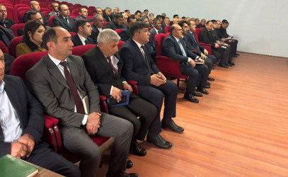 Ucar Rayon İcra Hakimiyyətində “Korrupsiyaya qarşı mübarizənin gücləndirilməsinə dair 2022-2026-cı illər üçün Milli Fəaliyyət Planı"nın təsdiq edilməsi haqqında” Azərbaycan Respublikası Prezidentinin 04 aprel 2022-ci il tarixli 3199 nömrəli Sərəncamının icrası ilə əlaqədar korrupsiya risklərinin qiymətləndirilməsi və qarşısının alınması ilə bağlı tədbir keçirildi