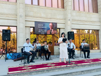 Ucar rayonunda 18 sentyabr – Milli Musiqi Günü qeyd olundu