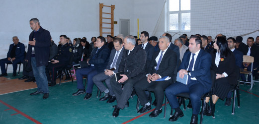 Ucar rayon İcra Hakimiyyəti Başçısı Mənsur Məmmədovun 10 dekabr 2025-ci il tarixdə Alpı kəndində səyyar qəbulu keçirilib